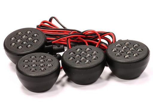 Off-Road High Brightness Large Spot LED Light (4) Set+Housing