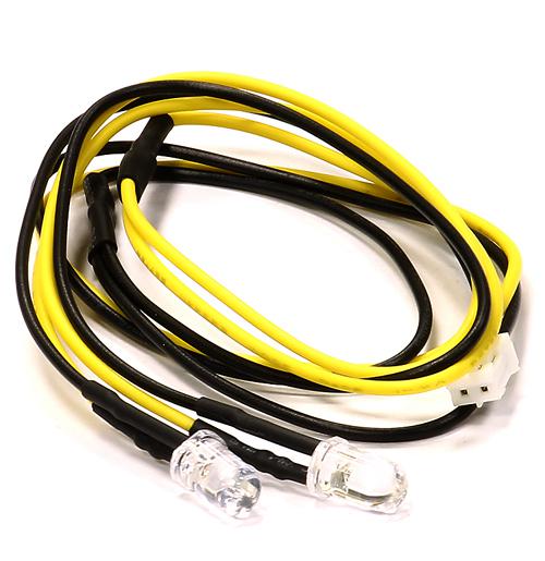 5mm LED Light 2pcs w/ Control Box Connector