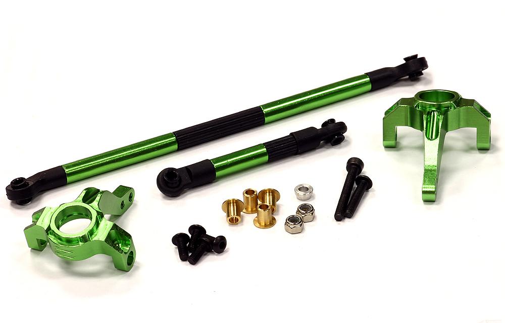 HD Billet Machined Steering Blocks and Linkages for Axial SCX-10, Honcho & Dingo