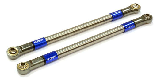 Machined 115mm Titanium Suspension Links (2) for Axial SCX-10 & Other Crawlers
