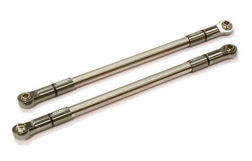 Machined 125mm Titanium Suspension Links (2) for Axial SCX-10 & Other Crawlers