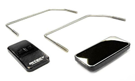 Billet Machined Side Mirror Set for Custom 1/14 Semi-Tractor Truck