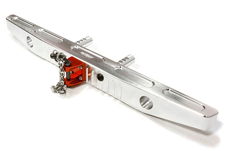 Billet Machined Alloy Rear Bumper for SCX-10 Dingo & Honcho 43mm Mount