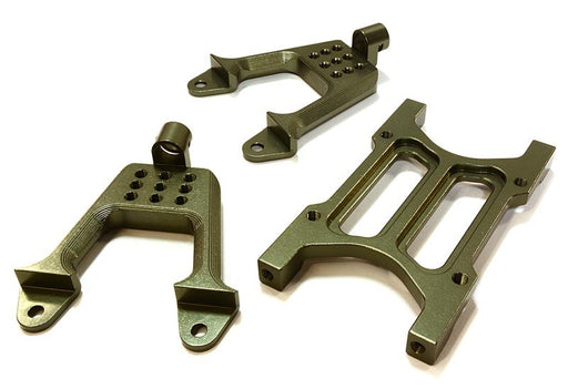 Billet Machined Rear Shock Mount & Cross Brace for SCX-10 Dingo, Jeep & Honcho