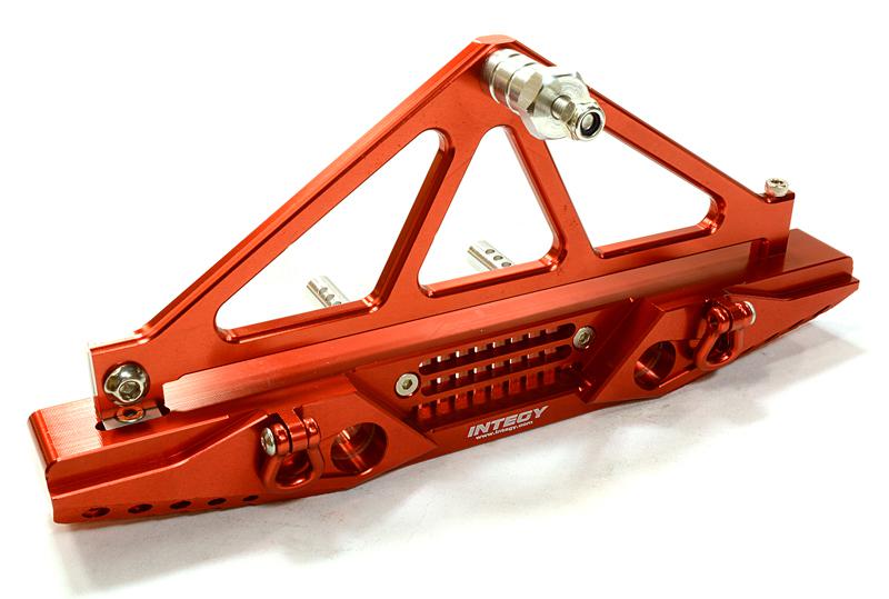 Billet Machined Realistic Rear Bumper for Axial SCX-10 Crawler w/ 43mm Mount
