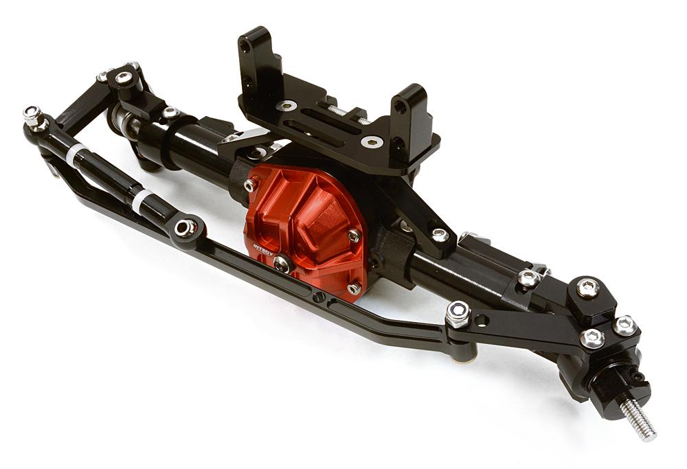 Complete Billet Machined T9 Front Axle for Axial 1/10 SCX-10 Dingo Honcho & Jeep