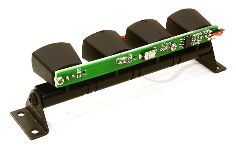 Realistic Roof Top SMD LED Light Bar 108x20x30mm for 1/10 Scale Crawler