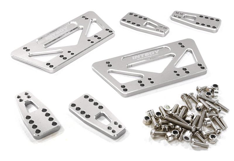 CNC Machined Chassis & Shock Mount Lift Kit for Axial 1/10 SCX-10 Scale Crawler