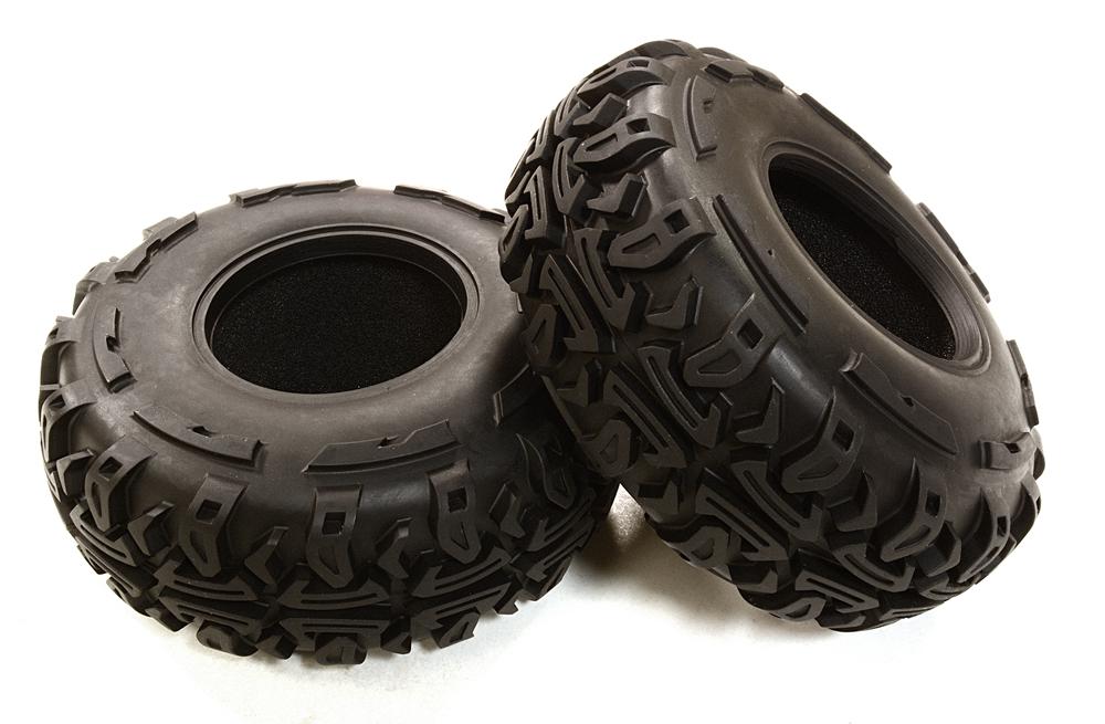 All Terrain Off-Road 2.2 Size (2) Tire O.D. 133mm for 1/10 Scale Crawler