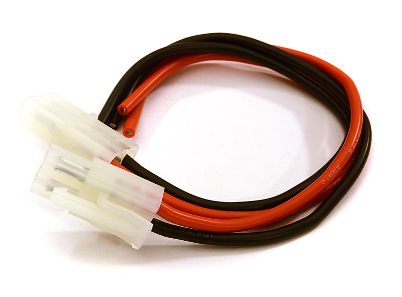 Tamiya Type Male and Female Plug Connector M/F Set w/ 170mm Soft Wire