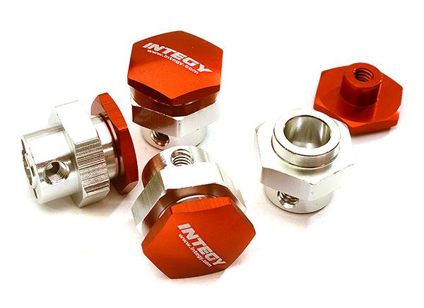Billet Machined 17mm Wheel Adapters (4) for Traxxas 1/10 Stampede 4X4