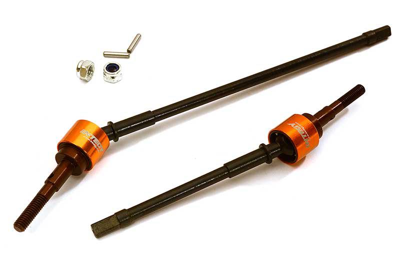 Billet Machined Front Drive Shaft Set for Axial 1/10 Wraith 2.2 & RR10 Bomber