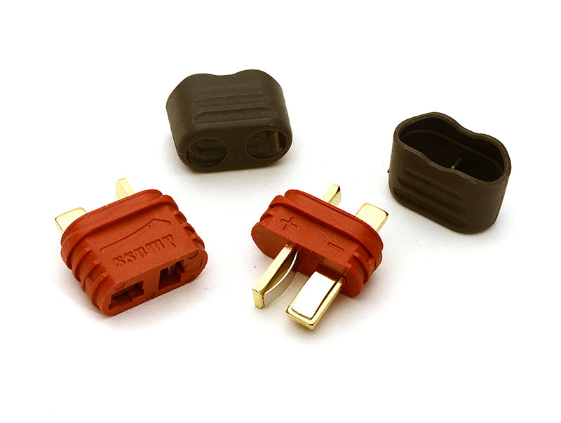 T-Style Type Plug Sheathed Connector Set (1 Male/1 Female)