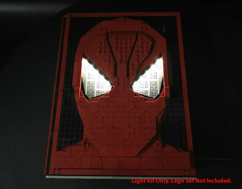 LED Light Kit for SY1461 Sheng Yuan Spiderman Book Collection