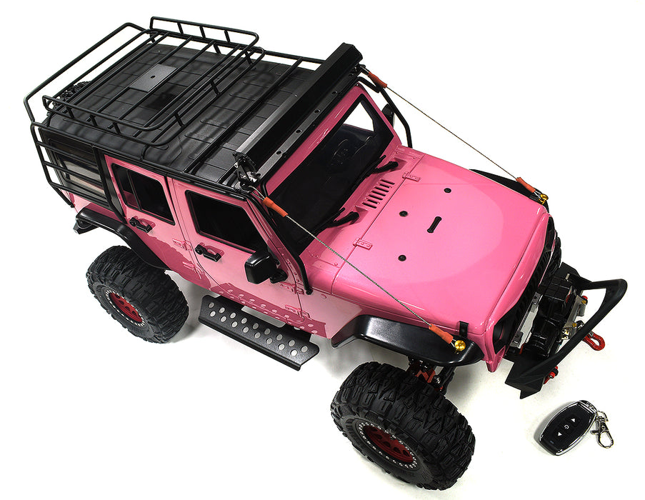 Realistic 1/10 Custom Scale Crawler JW10-S+Cage 2.4GHz Radio Control RTR