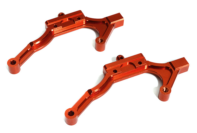 Billet Machined Rear Body Mount Braces for Associated DR10 Drag Race Car RTR