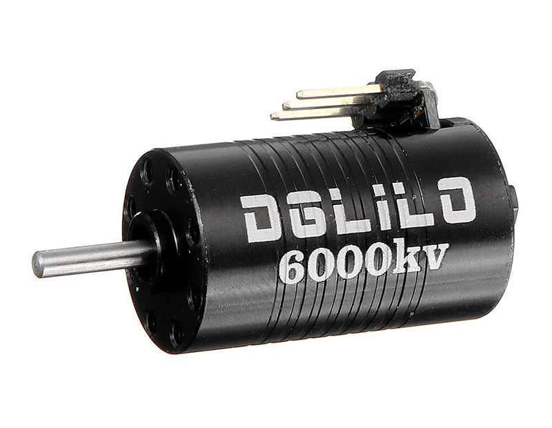 High Speed 1625 Brushless 6000 kV Sensorless Motor for Mini 1/28 Size