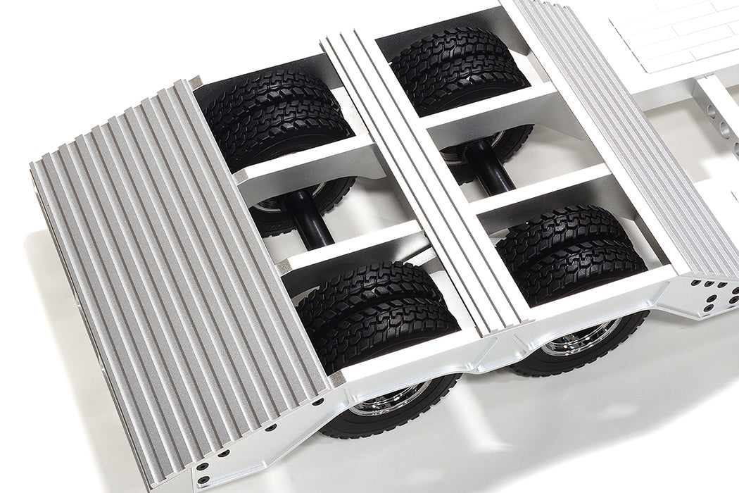 Billet Machined Realistic Trailer Kit 425mm for Tamiya 1/14 Semi-Tractor Truck