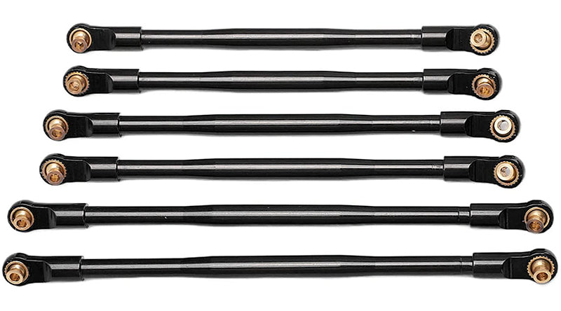 Metal Alloy Linkages (6) for Axial 1/10 RBX10 Ryft 4WD Rock Bouncer