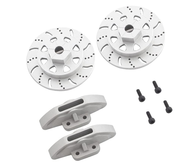 Realistic Brake Disc (2) for Axial 1/10 RBX10 Ryft 4WD Rock Bouncer