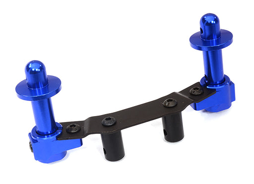 Billet Machined Front Body Mount Set for Arrma 1/10 Vorteks 4X4 3S BLX