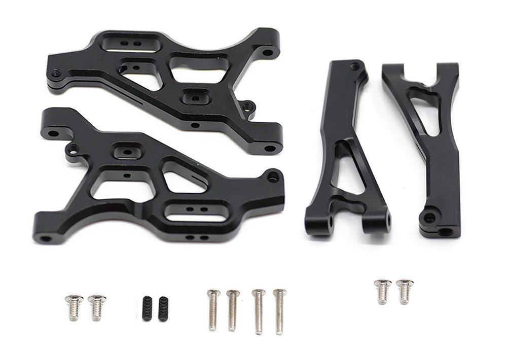 Alloy Front Upper & Lower Arms for Arrma 1/8 Typhon 1/7 Limitless, Infraction 6S