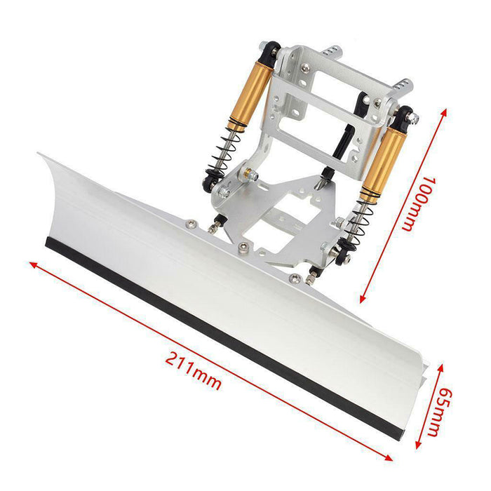 Alloy Machined 211mm Snowplow Kit for Traxxas TRX-4