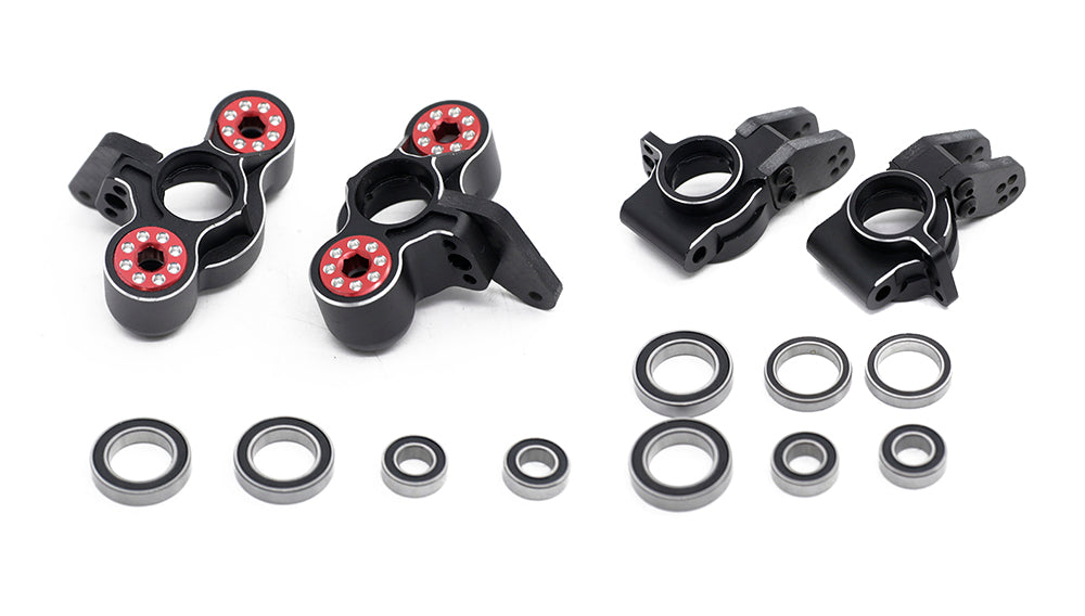 Alloy HD Hub Carriers (4) for Arrma 1/8 Kraton, Outcast, Talion & Typhon