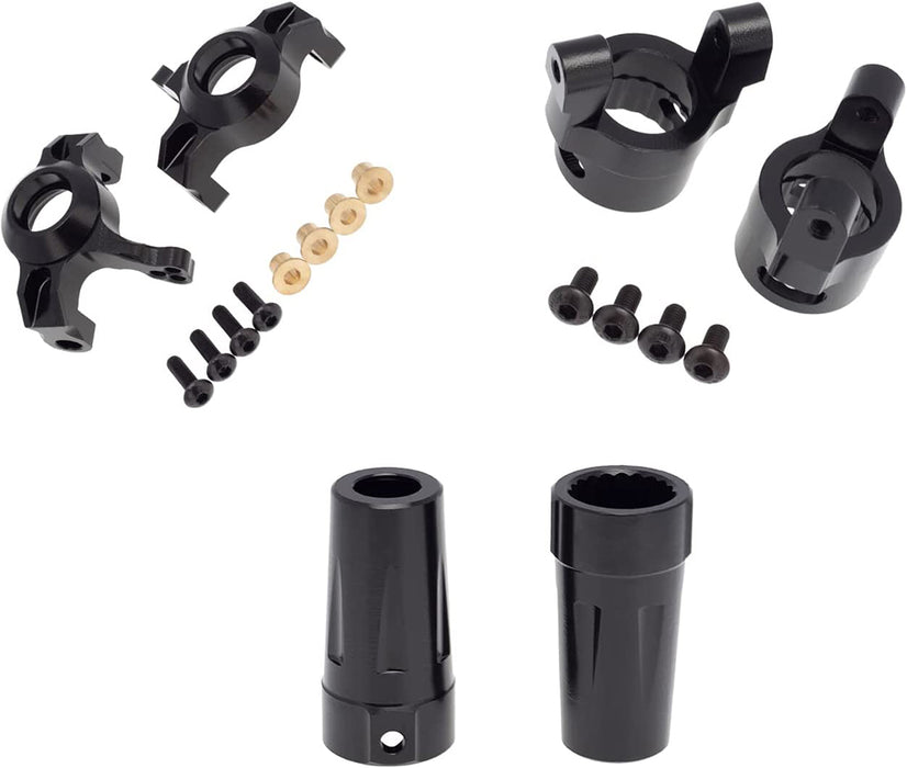 Alloy Steering, Caster Blocks & Axle Adapters for Axial RR10 Bomber & Wraith 2.2