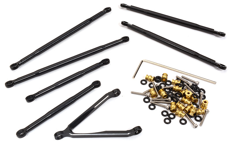 Straight Alloy Linkage Set for Axial 1/24 SCX24 Jeep JT Gladiator AXI0005