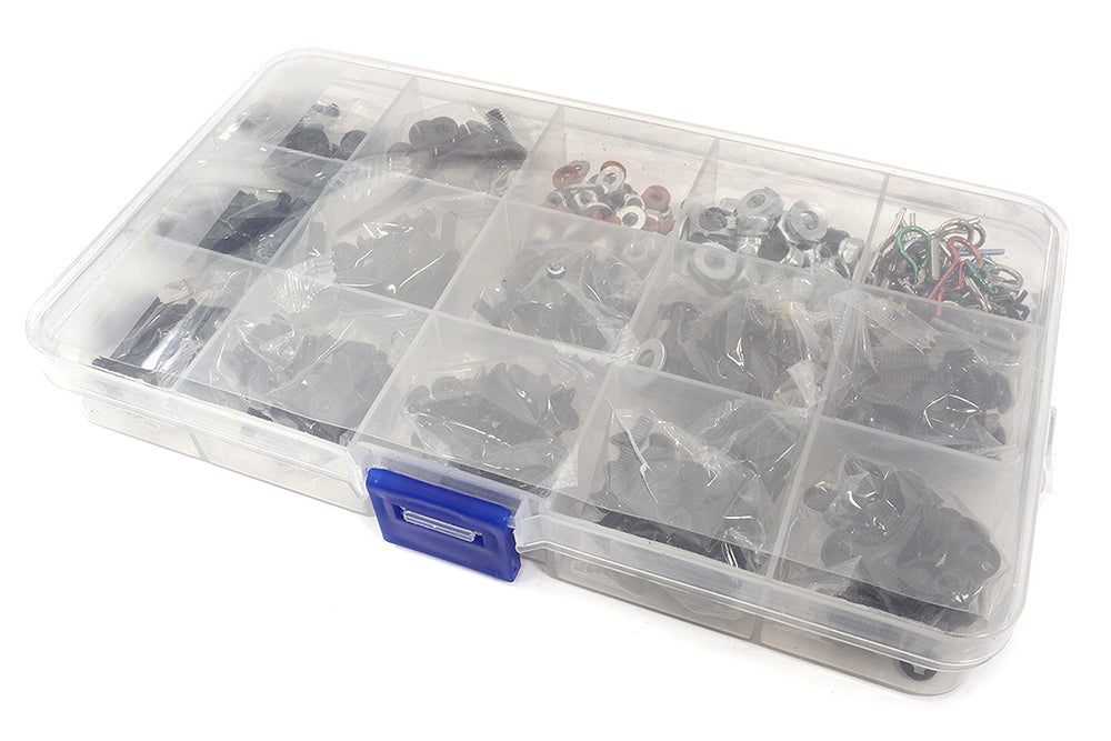 Assorted Replacement M3 & M4 Allen Hex Screws & Hardware Kit w/ Carrying Box