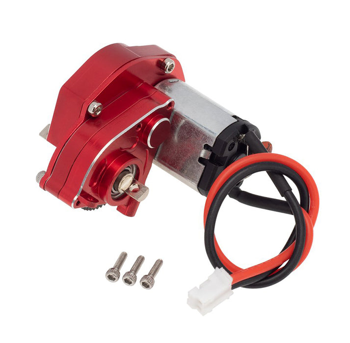 Alloy Machined Main Gearbox w/ Motor Set for Axial SCX24