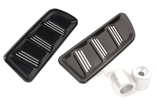 Billet Machined Realistic Front Hood Vents for Axial 1/6 JLU Wrangler