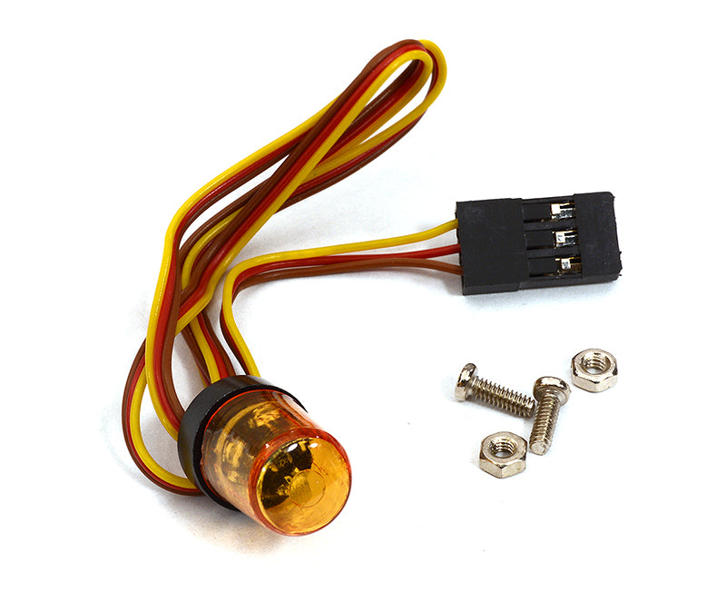 Realistic Roof Top Flashing Light LED 9x15mm Size Plastic Housing