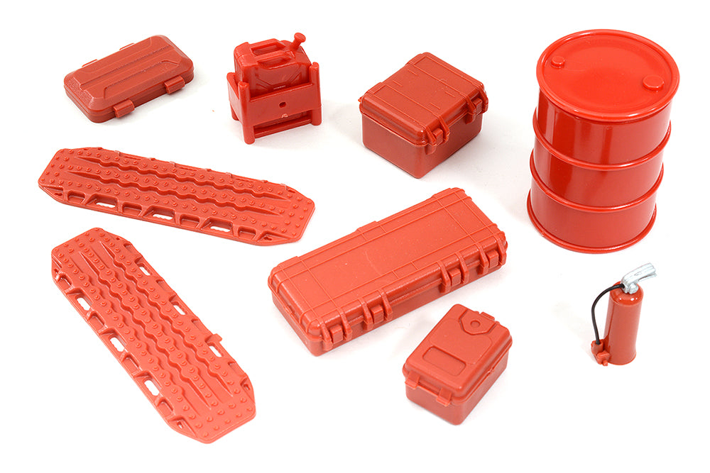 Realistic Model 1/24 Scale Accessories Set for Off-Road Crawler