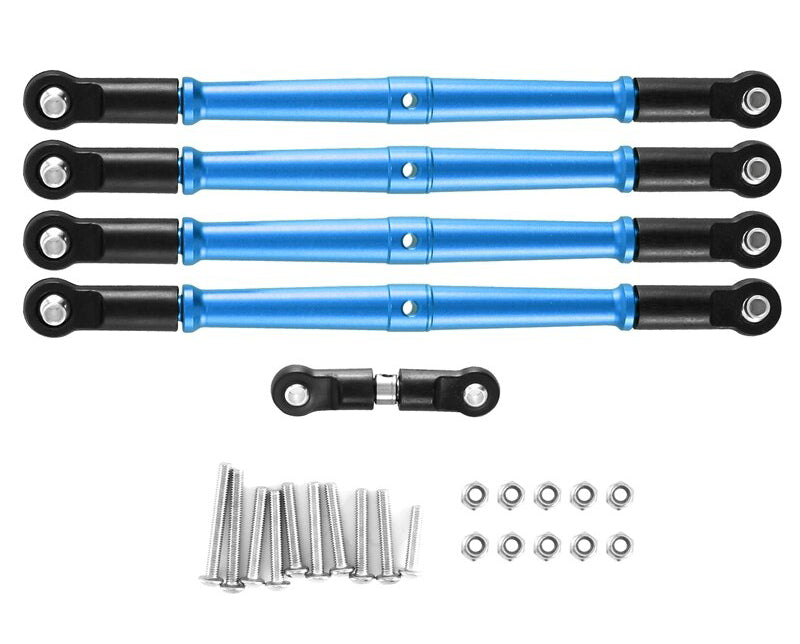 Alloy Machined Adjustable Turnbuckles for 1/8 Kraton, Outcast & Notorious