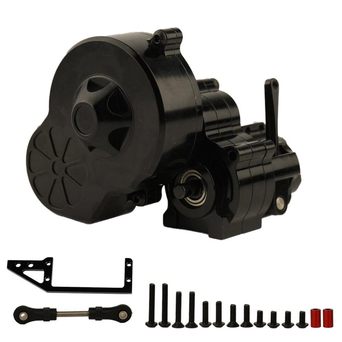 Alloy Machined Main Gearbox w/ Dig Unit for Axial SCX-10 & Wraith 2.2
