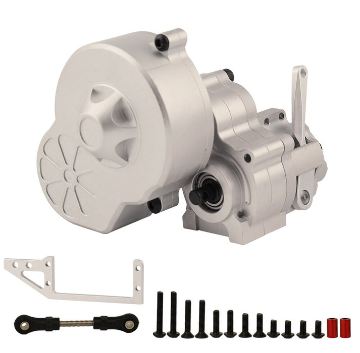 Alloy Machined Main Gearbox w/ Dig Unit for Axial SCX-10 & Wraith 2.2