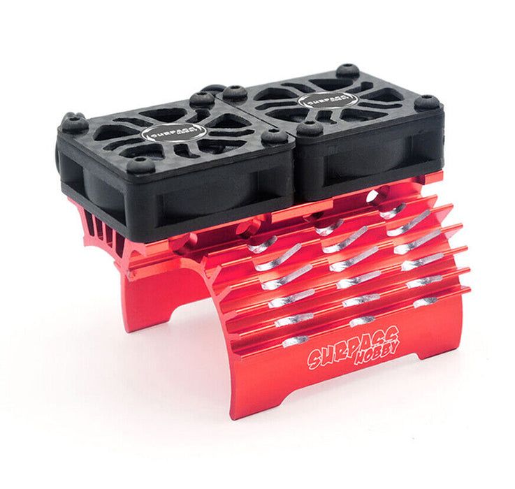 Surpass Alloy Heatsink & Twin Cooling Fan for 40mm O.D. Size Motor
