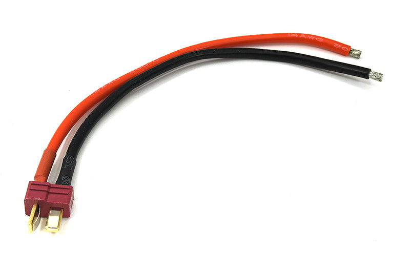 T-Style Type Plug Male Connector w/ 145mm Wires