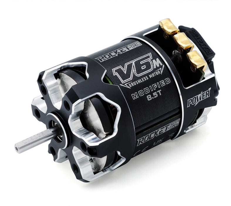 Rocket-RC V6M Modified 8.5T Lightweight Sensored Brushless Motor