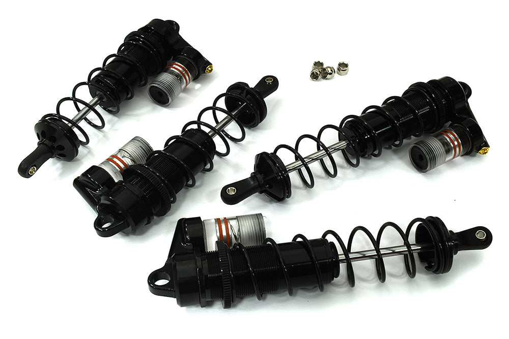 Machined Piggyback Shocks (4) for Arrma 1/8 Outcast & Kraton 6S BLX 118m & 134mm