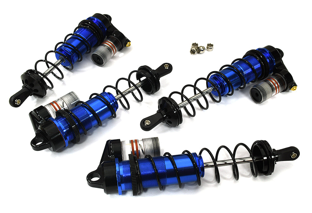 Machined Piggyback Shocks (4) for Arrma 1/8 Outcast & Kraton 6S BLX 118m & 134mm