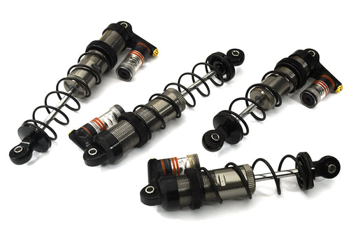 Billet Machined Piggyback Shocks (4) for Arrma 1/10 Vorteks 4X4 3S BLX