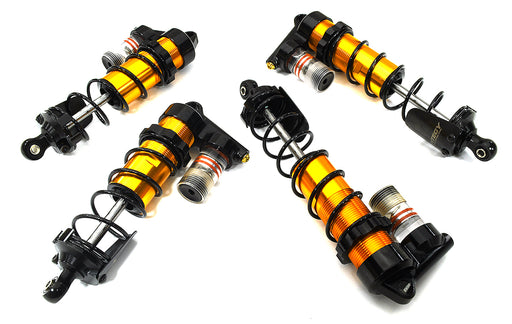 Billet Machined Piggyback Shock (4) Set for Arrma 1/10 Kraton 4X4 4S V2 BLX