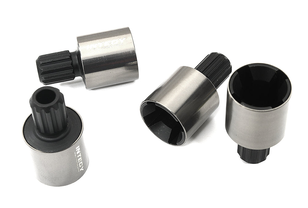 Billet Machined Steel Drive Cups (4) for Traxxas XRT & X-Maxx 8S