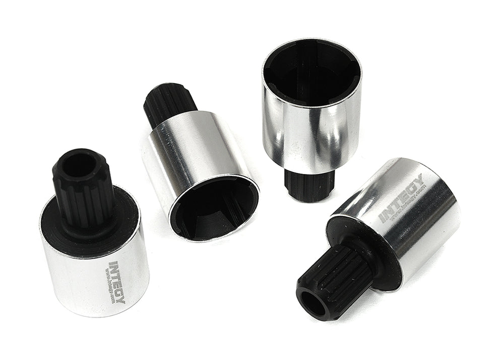 Billet Machined Steel Drive Cups (4) for Traxxas XRT & X-Maxx 8S