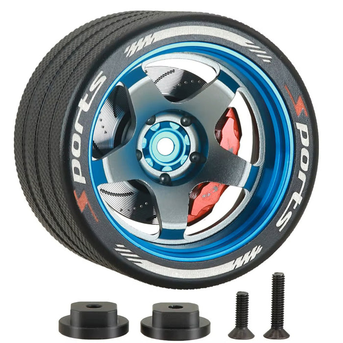 Alloy 5 Spoke Steering Wheel for Sanwa, Futaba 7PX, NB4 & X9