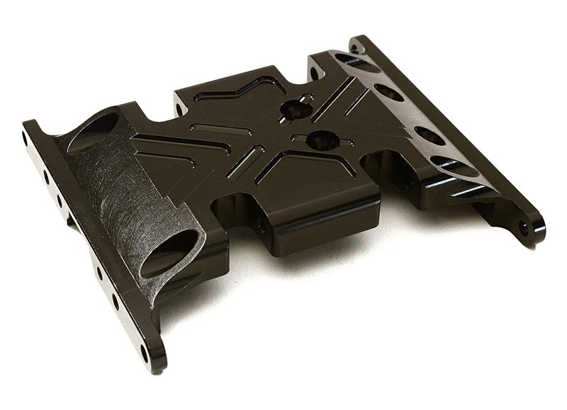 CNC Machined Center Gear Box Mount Skid Plate for Axial 1/10 SCX-10 Crawler