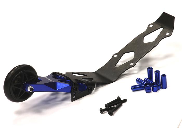 Evo-6 Billet Machined Alloy Wheelie Bar for Traxxas 1/10 E-Revo (-2017) & Summit